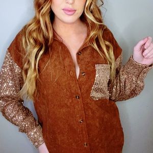 🥃 Shot of Whiskey Shacket 🥃